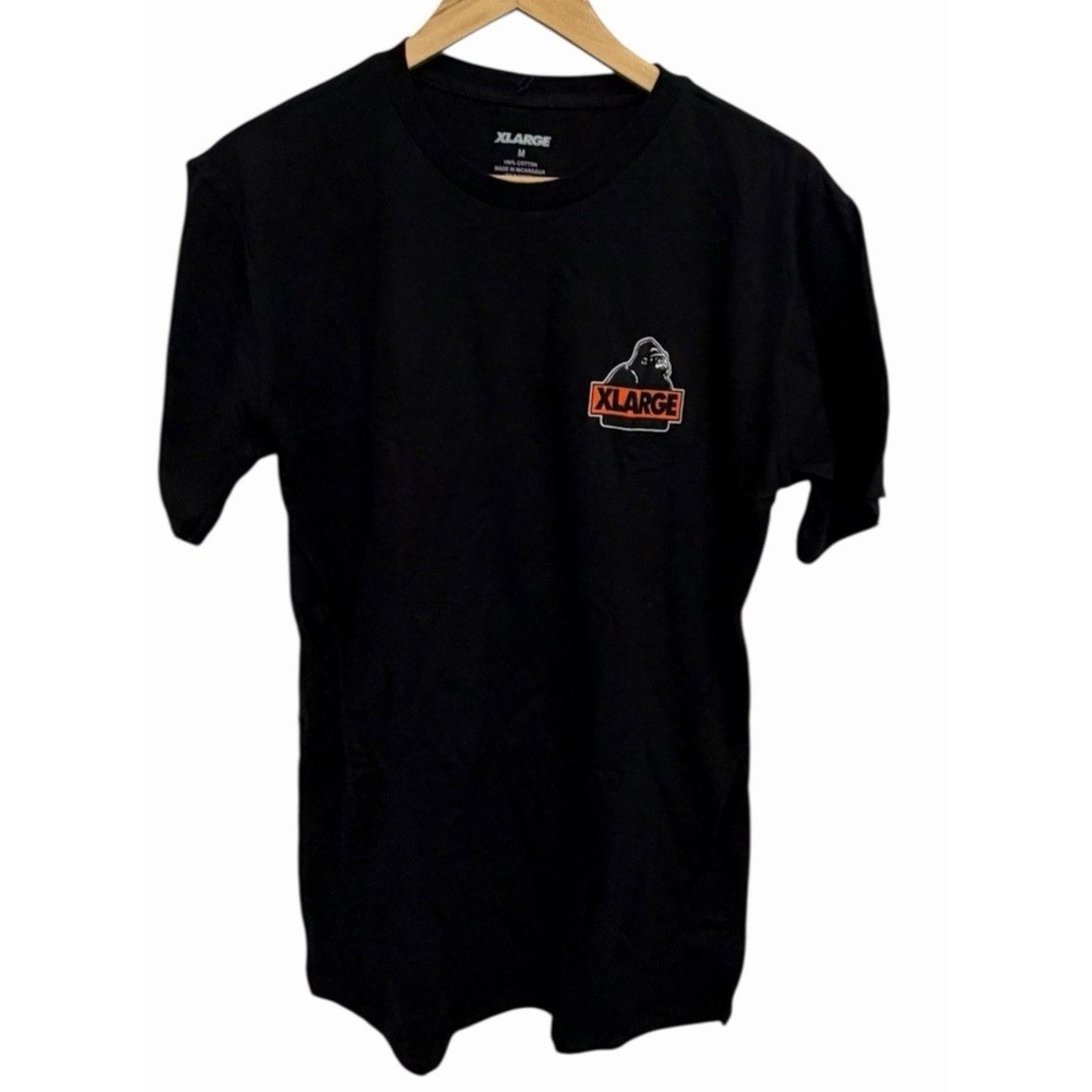 X-LARGE Clothings Mens Shirt Medium Gorilla Graphic Tee Novelty‎ Hip Hop NEW